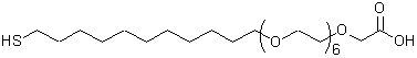 Carboxy-EG<sub>6</sub>-undecanethiol