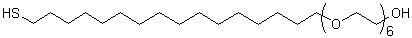 Hydroxy-EG<sub>6</sub>-hexadecanethiol