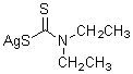 <i>N</i>,<i>N</i>-ジエチルジチオカルバミド酸銀