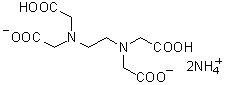 2NH<sub>4</sub>(EDTA・2NH<sub>4</sub>)